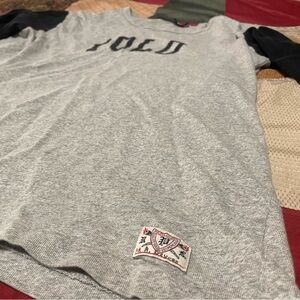 POLO SPELL OUT LONG SLEEVE